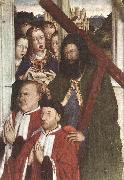DALMAU, Lluis Altarpiece of the Councillors (detail) fg oil on canvas